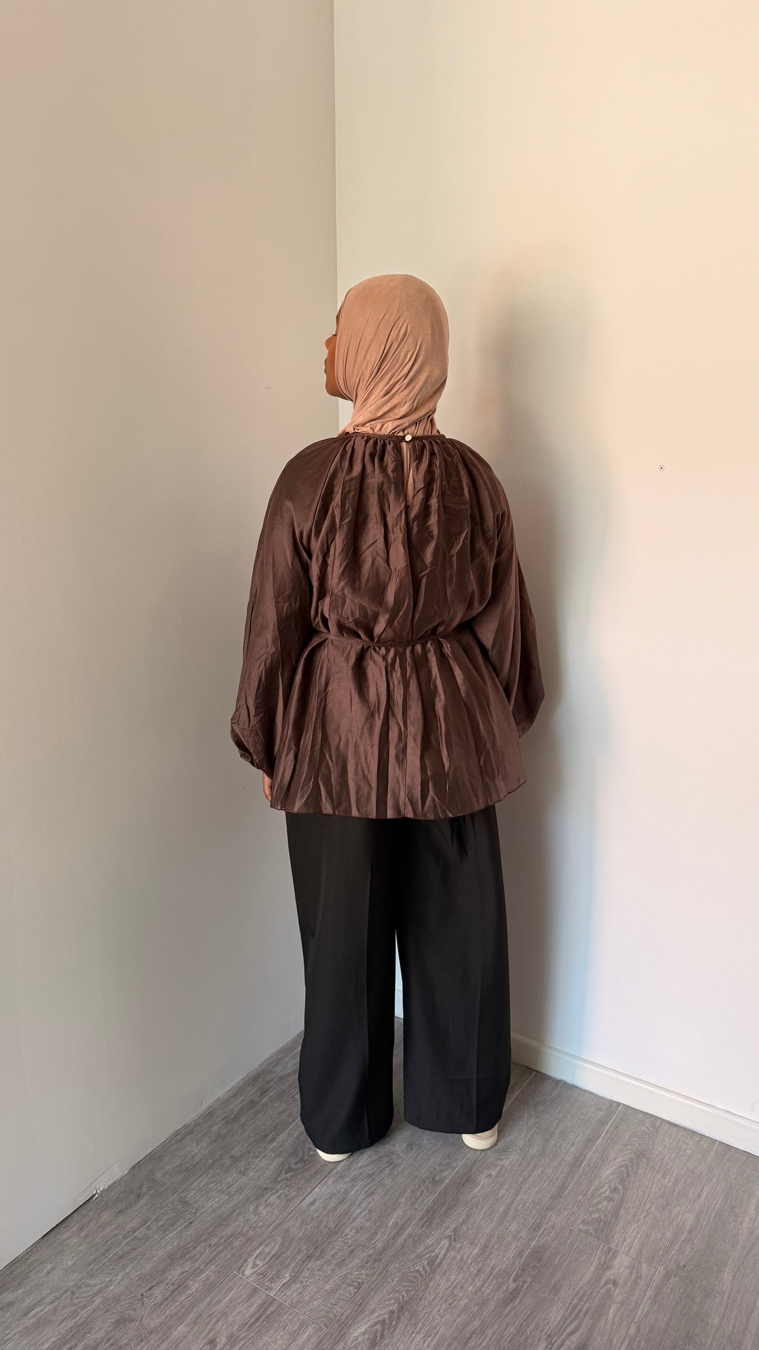 Haut à manche bouffant