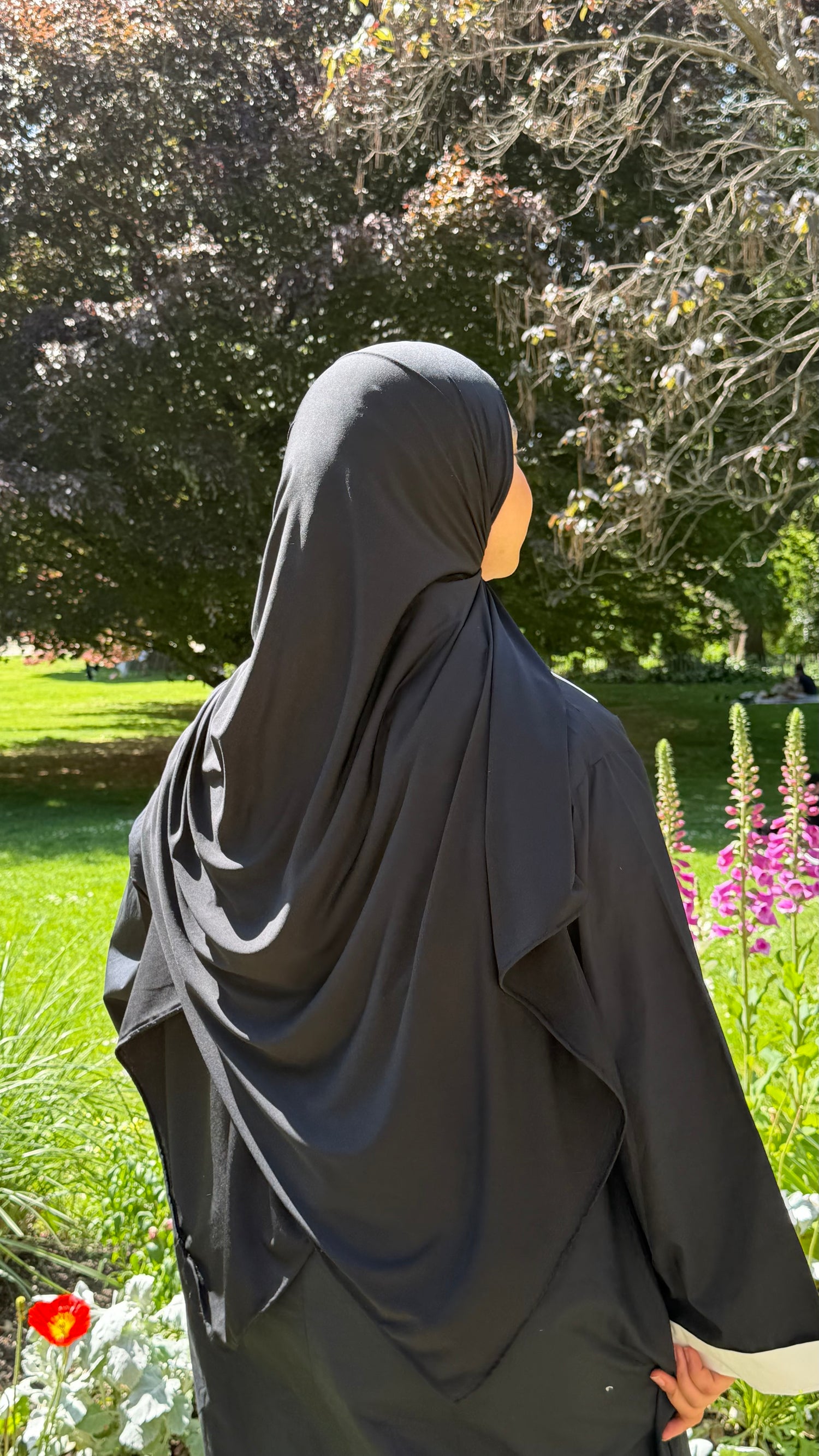 Voile - jersey premium luxe noir