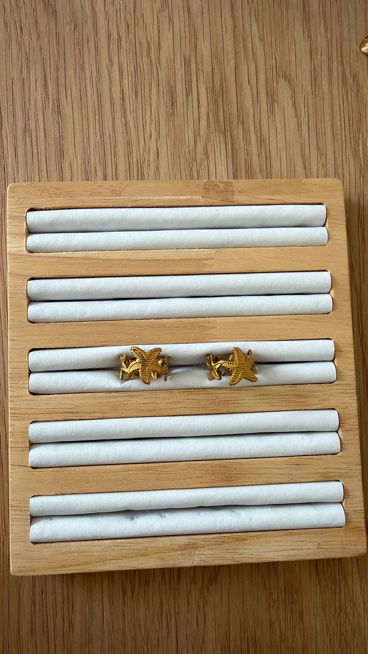 Bague étoiles de mer
