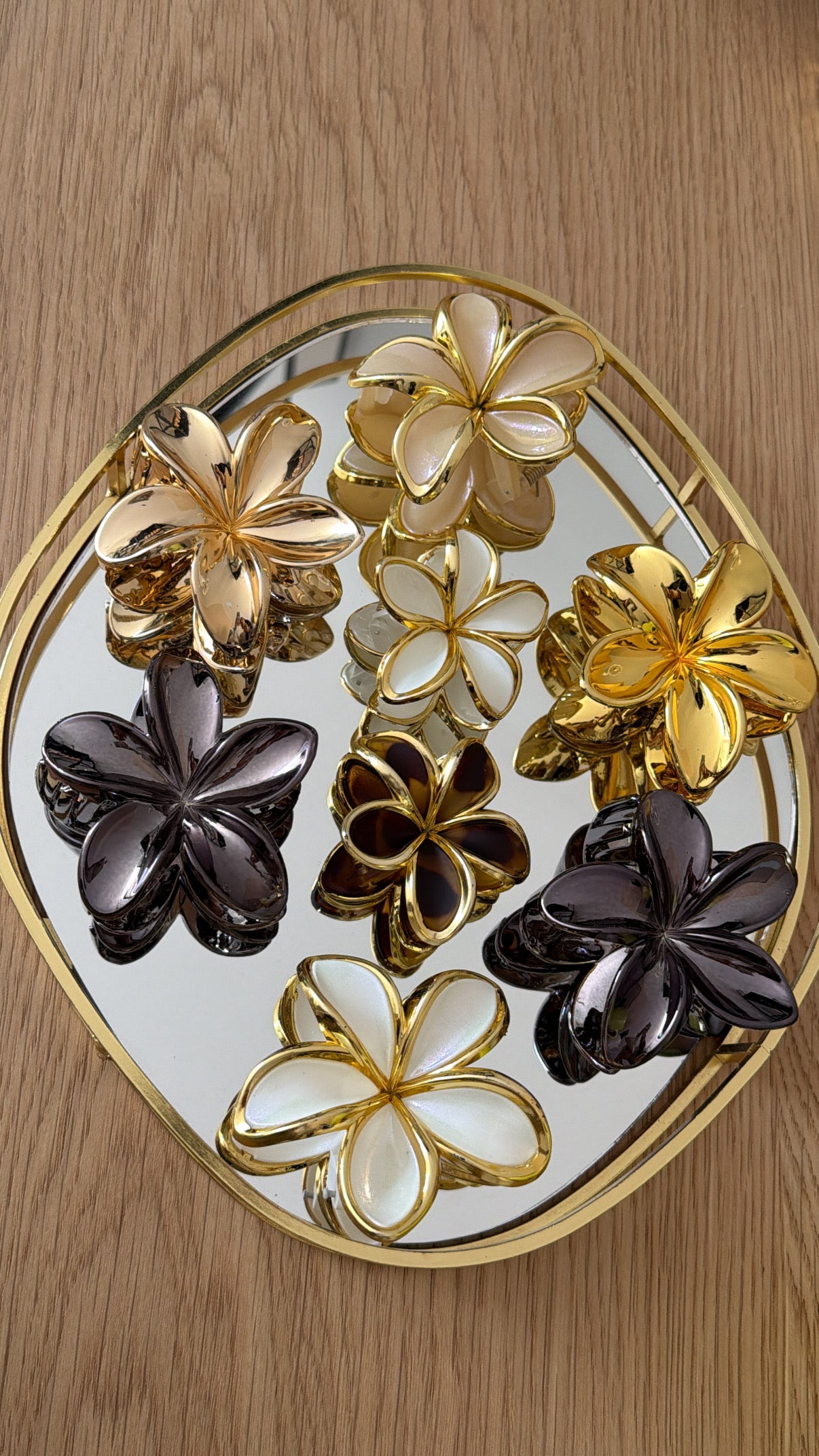 Pinces en fleur
