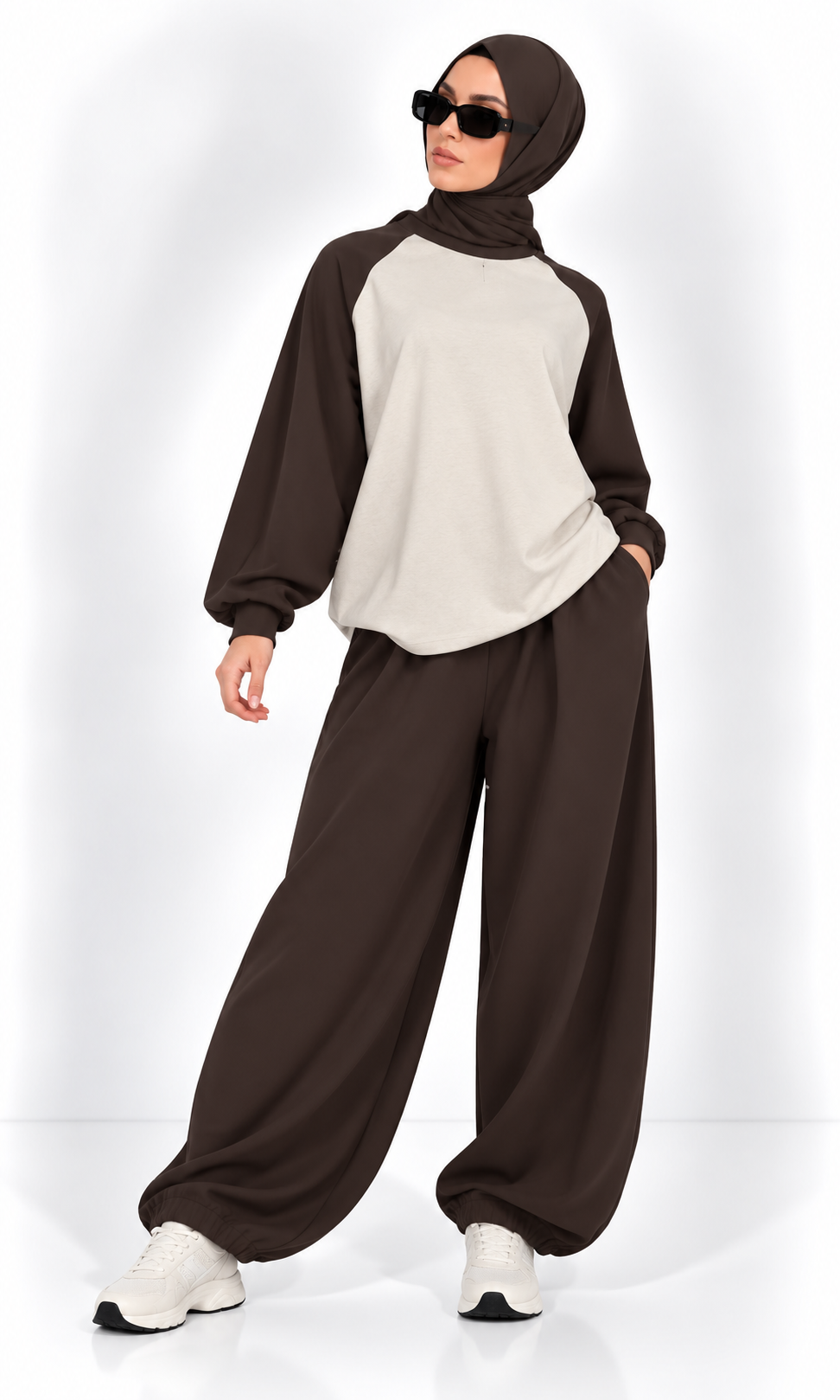 Ensemble streetwear oversize